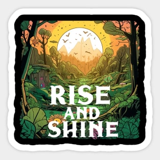 Rise And Shine Sticker